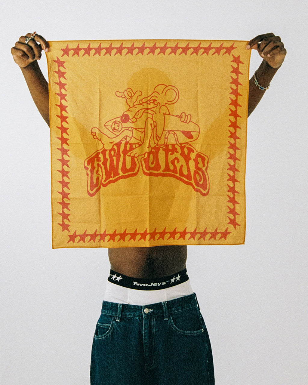 Orange Surf Rat Bandanal