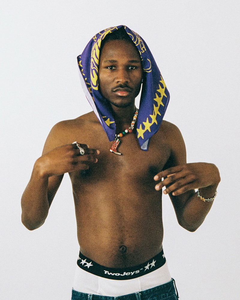 Purple Surf Rat Bandana